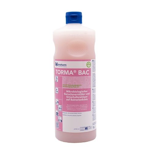 Dreitrum TORMA BAC 1 ltr. Mikrobiologischer Geruchsvernichter u. Unterhaltsreiniger Dreitrum TORMA BAC 1 ltr. Mikrobiologischer Geruchsvernichter u. Unterhaltsreiniger