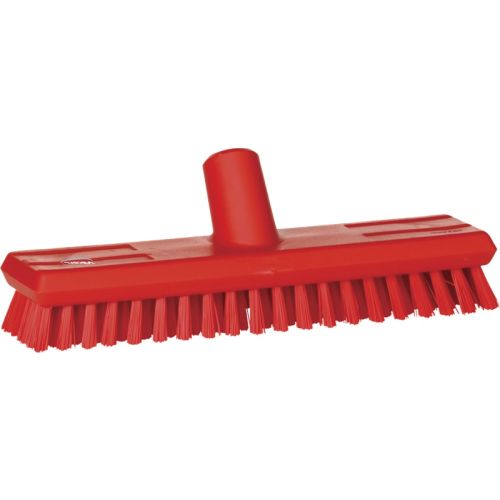 Vikan Schrubber mit Wasserdurchlauf, 270 mm, extra hart, rot