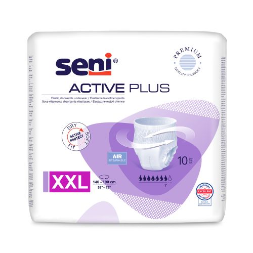 Seni Active Plus Inkontinenzslip, XXL Seni Active Plus Inkontinenzslip, XXL
