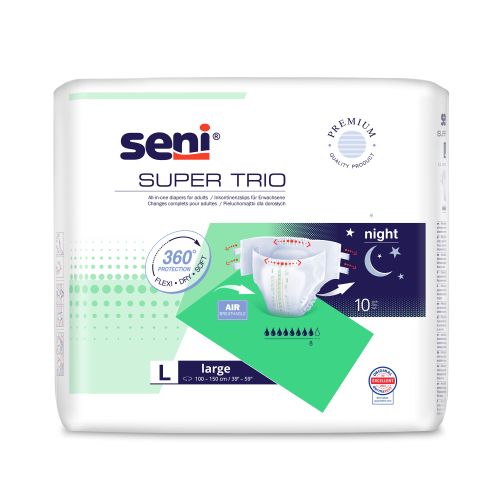 Seni Super Trio Large, - Nacht - Seni Super Trio Large, - Nacht -