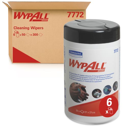 Kimberly-Clark 7772 Wypall Reinigungstücher - Spenderbox Kimberly-Clark 7772 Wypall Reinigungstücher - Spenderbox
