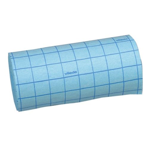 Vileda Quick n Dry Schwammtuchrolle, blau