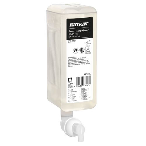 Katrin Schaumseife fresh mit Birkenholzduft 6x1 ltr. Katrin Schaumseife fresh mit Birkenholzduft 6x1 ltr.