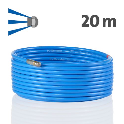 Kränzle Rohrreinigungsschlauch 20 m (D12 Stecksystem) Kränzle Rohrreinigungsschlauch 20 m (D12 Stecksystem)