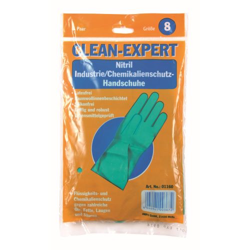 Ampri Chemikalien-Schutzhandschuhe Nitril Clean Expert grün M Ampri Chemikalien-Schutzhandschuhe Nitril Clean Expert grün M