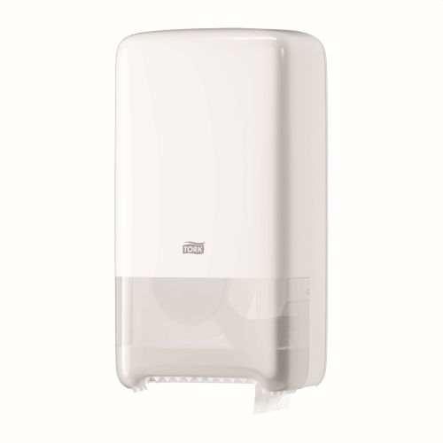 Tork T6 Doppelrollenspender für Midi Toilettenpapier Tork T6 Doppelrollenspender für Midi Toilettenpapier