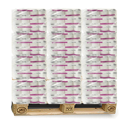 1 Palette Toilettenpapier 250 Blatt, 3lagig, 20 Pack á 72 Rollen