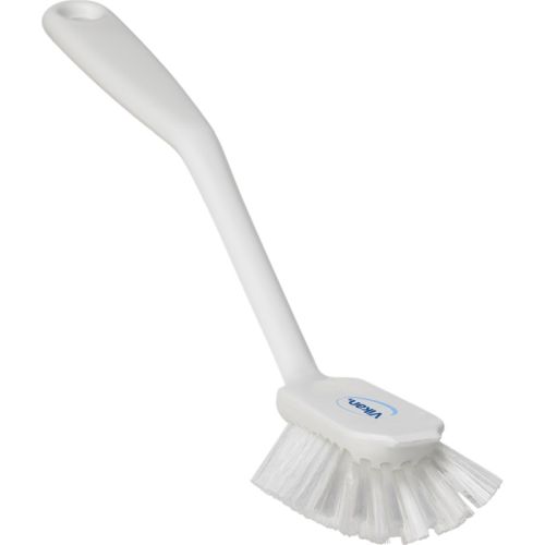Vikan Spülbürste mit Kratzkante 280 mm, medium Borste weiss Vikan Spülbürste mit Kratzkante 280 mm, medium Borste weiss