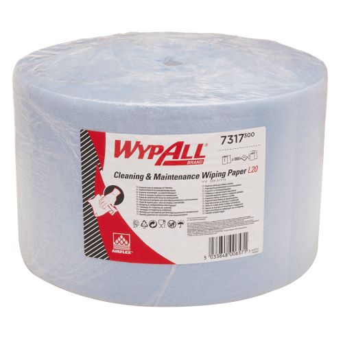 Kimberly-Clark 7317 Wypall L20 Wischtücher - Putztuchrolle Kimberly-Clark 7317 Wypall L20 Wischtücher - Putztuchrolle