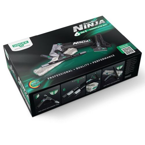Unger ErgoTec Ninja 6in1 Komplett-Set 35 cm Unger ErgoTec Ninja 6in1 Komplett-Set 35 cm