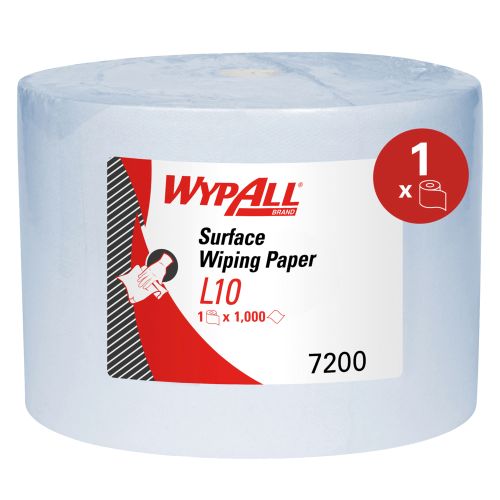 Kimberly-Clark 7200 Wypall L10 Wischtuch - Putztuchrolle Kimberly-Clark 7200 Wypall L10 Wischtuch - Putztuchrolle