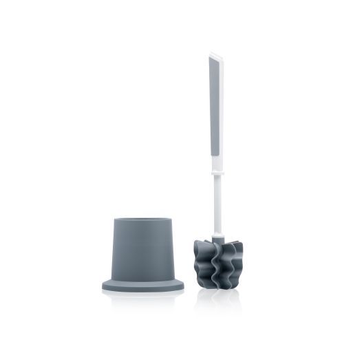 Toilettenbürsten SET LOOWY (weiß/grau)
