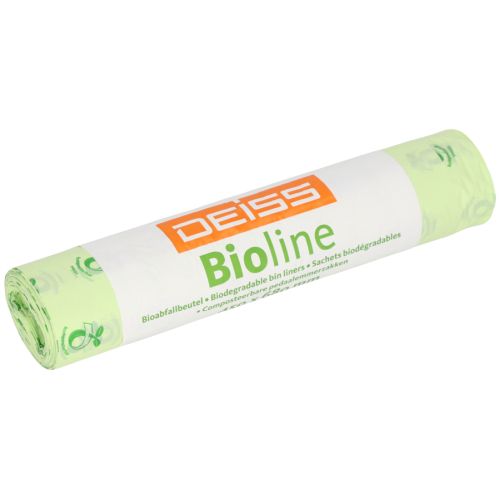 Deiss Bioline Biobeutel 30 ltr. - 100 % kompostierbar - 20 my Deiss Bioline Biobeutel 30 ltr. - 100 % kompostierbar - 20 my
