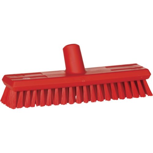 Vikan Schrubber mit Wasserdurchlauf, 270 mm, medium, rot Vikan Schrubber mit Wasserdurchlauf, 270 mm, medium, rot
