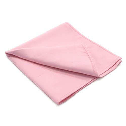 Microfasertuch Seidenvelours 40 x 40 cm rosa