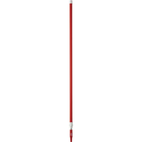 Ergonomischer Teleskopstiel Vikan rot, Aluminium