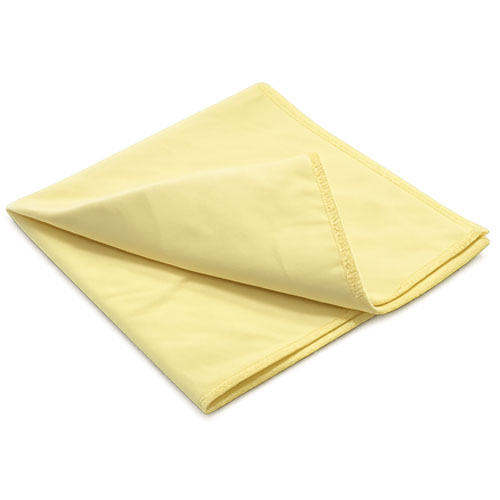 Microfasertuch Seidenvelours 40 x 40 cm gelb Microfasertuch Seidenvelours 40 x 40 cm gelb