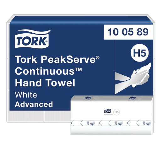 Tork PeakServe Endlos-Handtücher H5-System, 1-lagig, weiß