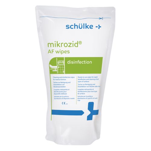 Schülke Mikrozid AF Tücher, 150 Tücher Nachfüllpack. Schülke Mikrozid AF Tücher, 150 Tücher Nachfüllpack.